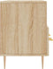 vidaXL - Tv-meubel - 102x36x50 - cm - bewerkt - hout - sonoma - eikenkleurig
