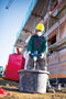 Scheppach PM1400 - Beton- en verfmixer - 1400W - Variabele snelheid tot 760 r/min - Incl. 1x rechte verfgarde & 1x mengstaaf