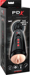 Pipedream PDX Elite Dirty Talk Starter Stroker Masturbator Oplaadbaar - beige