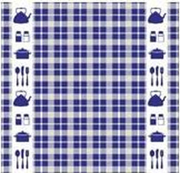 DDDDD Kitchen Theedoek (6 Stuks) - 60x65 cm - Blue