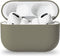DECODED Silicone Airpods hoesje geschikt voor Airpods 3 - Silicone rubber - Olive