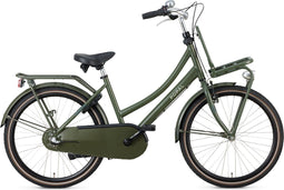 Popal Daily Dutch Basic+ N3 - Kinder Transportfiets - 24 Inch - Legergroen
