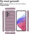 imoshion Hoesje - Geschikt voor Samsung Galaxy A53 - EasyGrip Backcover - Paars