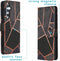 iMoshion Hoesje Geschikt voor Samsung Galaxy A54 (5G) Hoesje Met Pasjeshouder - iMoshion Design Softcase Bookcase - Zwart / Black Graphic