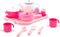 Polesie Serviesset 19-delig Roze/Wit