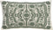 Dutch Decor MIMI - Sierkussen van katoen 30x50 cm - Jadeite - groen en wit - Inclusief binnenkussen
