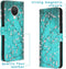 iMoshion Hoesje Geschikt voor Nokia G20 / G10 Hoesje Met Pasjeshouder - iMoshion Design Softcase Bookcase - Blauw / Meerkleurig / Blossom