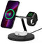 Belkin BoostCharge Pro - 3-in-1 draadloos laadstation - MagSafe 15 W - Zwart