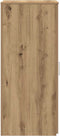 vidaXL - Opbergkast - 40x45x103,5 - cm - bewerkt - hout - artisanaal - eikenkleur
