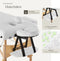tectake® Massagetafel - 2 Zones - Behandeltafel - 7,5 cm Matras - Rolkussens - Draagtas - Opvouwbaar - Verstelbaar - Wit