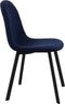Set van 4 Kick eetkamerstoel Ted - donkerblauw