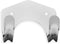 Kapstok Inofix 3 Stuks (64 x 77 x 48 mm)