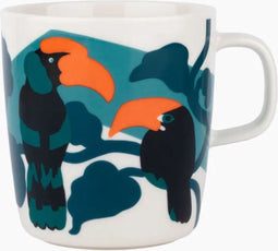 Marimekko - PEPE - Mok - 4dl - Blauw - Vogel