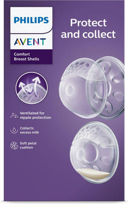 Philips Avent SCF157/02 - Borstschelpen - Ultracomfortabel en geventileerd - (2 stuks)