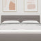 vidaXL - Hoofdbord - met - Lijnen - in - Taupe - 160 - cm
