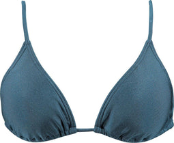 BARTS Isla Triangle - Bikini top met shine effect - Blauw