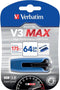 Verbatim Store 'n' Go V3 Max - USB-stick - 64 GB - USB 3.0 - Blauw