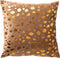 Dutch Decor TINO - Kussenhoes velvet 45x45 cm Tobacco Brown - bruin - met rits