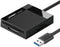 UGREEN 4-in-1 USB 3.0 A-kaartlezer - SD/CF/MS/TF - 90 MB/S - Zwart