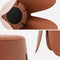sweeek Niki - Set van 4 stapelkrukken - Boucléstof Ø30 / 44 x H46cm - Terracotta
