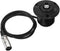 Monacor XLR-703JSM - Schokbreker - Schokabsorberende houder met XLR-bus - Zwart