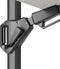 Platinum Challenger T² - Zweefparasol - 300x300 cm - Dubbel Kantelbaar - 360° Draaibaar - Wit - 96% UV protectie