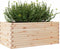 vidaXL - Plantenbak - 110x60x46 - cm - massief - grenenhout