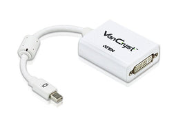 Aten VC960 - Mini DisplayPort naar DVI Adapter - Max. resolutie 1920x1200 - Wit