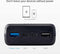 SBS Fast Charge - Powerbank 20.000 mAh - 2 USB-A 1 USB-C - Zwart