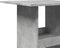 vidaXL - Bartafel - met - opbergruimte - 60x60x102 - cm - bewerkt - hout - betongrijs