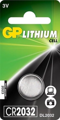 GP CR2032 - Lithium batterij 3V - Blisterverpakking