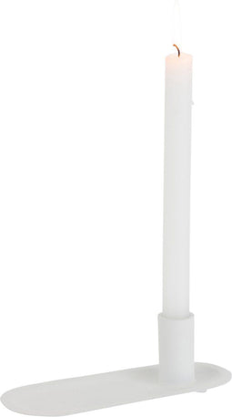 J-Line kaarshouder Plateau - ijzer - wit