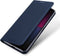 Dux Ducis - Geschikt voor Sony Xperia 10 V - Slim bookcase hoesje - Donkerblauw