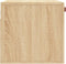 vidaXL - Wandkast - 60x36,5x35 - cm - bewerkt - hout - sonoma - eikenkleurig