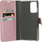 Mobiparts Galaxy A72 (2021) - Wallet Case - Saffiano motief - Roze