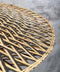 GOOD&MOJO Hanglamp Bali - Bamboe/Zwart - Ø60cm - Scandinavisch,Bohemian - Hanglampen Eetkamer, Slaapkamer, Woonkamer