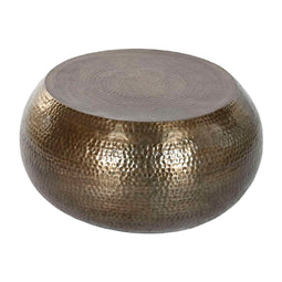 Hoofdtafel Home ESPRIT Gouden 60 x 60 x 30 cm