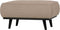 BePureHome Statement Hocker - Boucle - Beige - 40x80x55