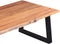 vidaXL - Salontafel - massief - acaciahout - 110x60x40 - cm