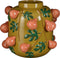 Mica Decorations Melika Vaas - Keramiek - H34 x Ø37 cm - Oker