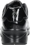 Skechers Uno - Shiny One - Dames Sneakers - Leer - Zwart