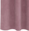 vidaXL - Zwarte - Gordijnen - met - Bovenband - 2 - stuks - Donkerroze - Velours