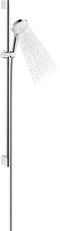 Hansgrohe Crometta - Glijstangcombinatie 959mm - Met handdouche en doucheslang 1600mm - Wit