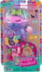 Polly Pocket JCR38 - Compacte Speelset - Slaapfeestje met 2 Puppy's