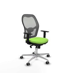 Piqueras y Crespo 1D086G0 - Bureaustoel - Verstelbare hoogte met armleuning - Pistache