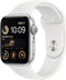 Apple Watch SE (2022) - Smartwatch - Gezondheidsmonitoring en valdetectie - Zilver Aluminium