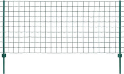 vidaXL - Euro - hek - 20x1,5 - m - staal - groen