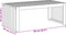 vidaXL - Tuin - Koffietafel - 90x45x35 - cm - van - Massief - Acaciahout