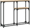 vidaXL - Wandtafel - 90x22,5x75 - cm - bewerkt - hout - sonoma - eikenkleurig