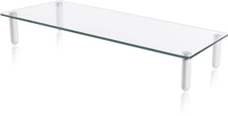Equip 650882 - Monitorverhoger - Kabelmanagement Laptophouder - Aluminium Glas